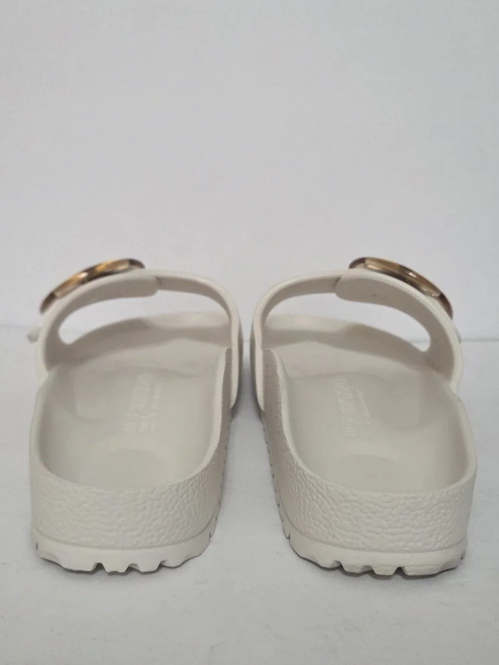 Birkenstock Madrid EVA Big Buckle Eggshell Sandals Size 40 | 9-9.5